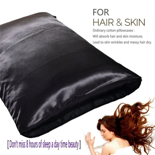 Serene Embrace Silk Satin Pillowcase